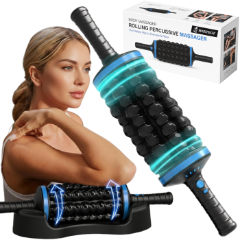 Elektryczny Roller masażer ciała wałek Do masażu Bezprzewodowy Rollmasaż MAX-69